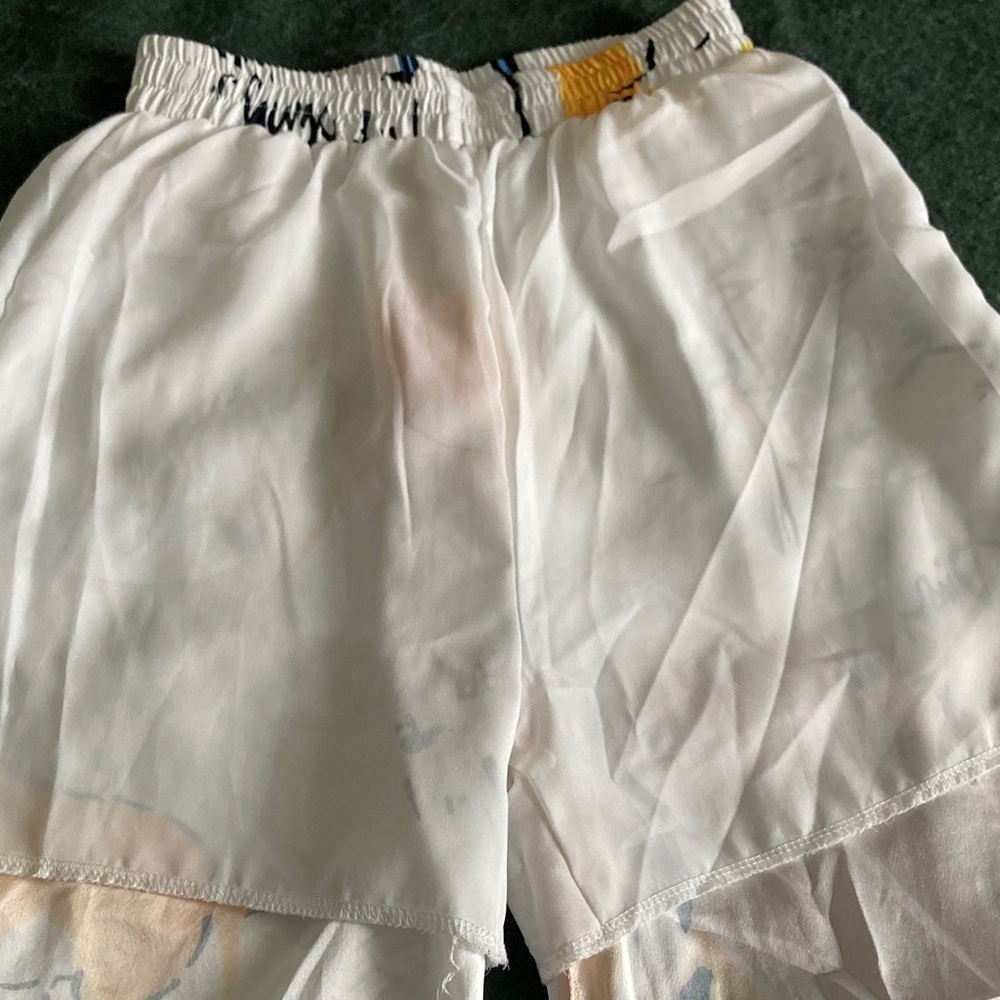 Abstract Print Wide-Leg Pants - Picture 4 of 5